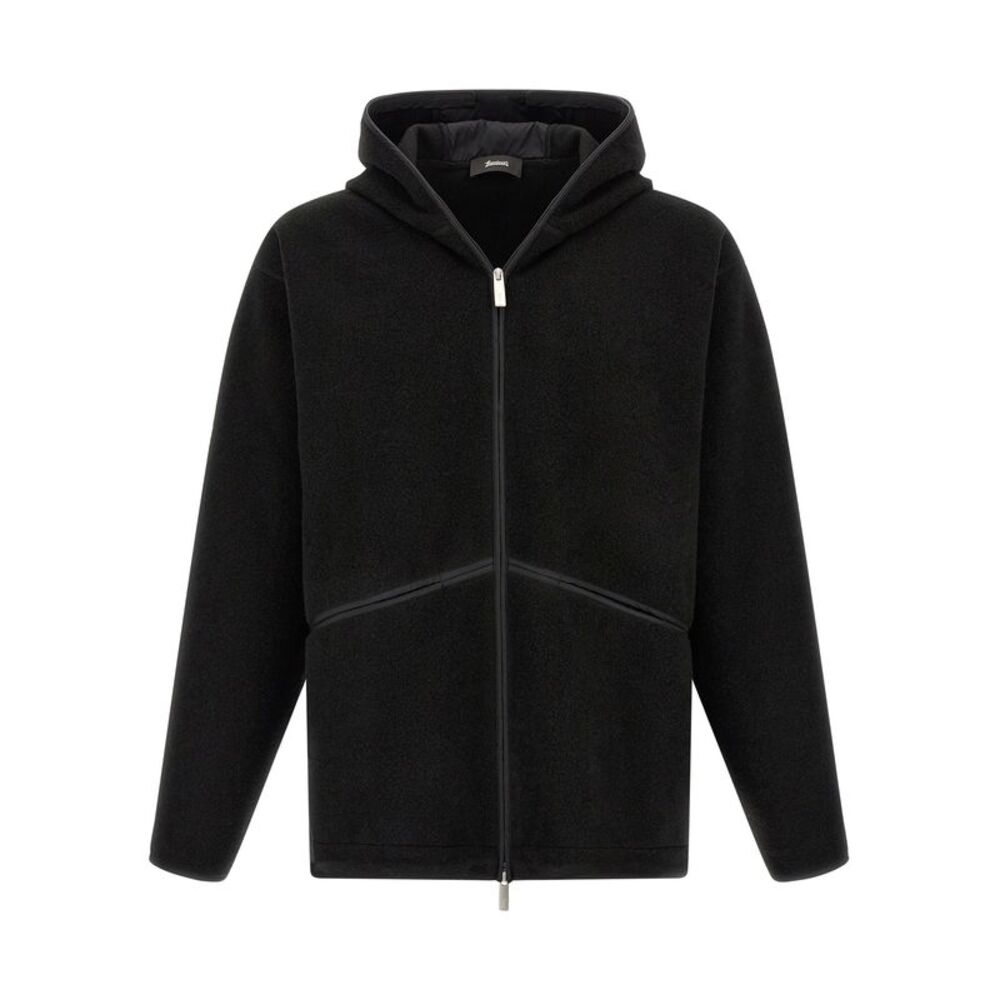 LAMINAR Black Polyester Shell Men's Jacket